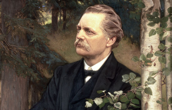 Artur Hazelius Porträtt föreställande Artur Hazelius