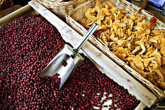 Höstmarknad på Skansen Lingon och kantareller, Höstmarknad på Skansen
