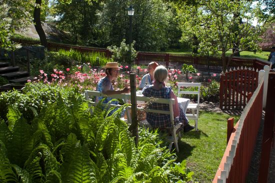 Sommar i koloniträdgården på Skansen Sommar i koloniträdgården