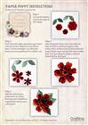 Poppy Flower Instruction Sheet