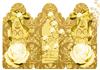 golden wedding screen