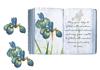 Iris Open Book A5 Topper + decoupage
