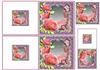 pretty rose reflections notelet sheet