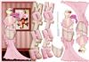 ART DECO LADY in pink Over the Edge Mother