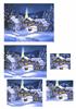 christmas snow village pyromage