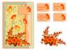 A5 card (Floral No 8)