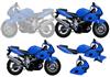Blue Motorbike Shaped Stacker