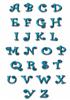 CURLZ ALPHABET - ice blue