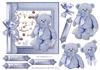 Baby Boy Teddy Bear Topper