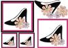 shoe and flowers topper 2