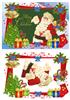 jolly santa xmas frame topper A5