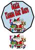 Santa Stop Here Sign - 360 DPI