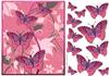 Pretty Pink Flutter Trails