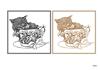 Digi Stamps Kitten in Teacup-DWJ