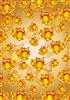 christmas golden bells background