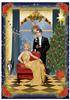 Clyde & Lottie a5 art deco christmas topper