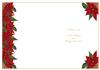 Red Poinsettia Insert