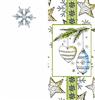 Stary Winter Baubles DL Card