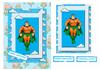 mens superhero a5 topper & design sheet