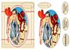 A5 card (Deco  Couple  No 1)