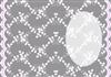 pink floral lace grey insert