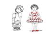 Amelia and Andy digital stamp duo