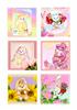 6 bunny snuffles cute toppers