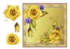 Yellow Rose Large Square--DWJ