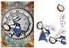 Steampunk White Rabbit - 360 DPI