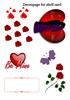 Valentine Shelf Card Decoupage