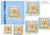 puppy gloria card front