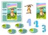 square card  (Baby No4a)