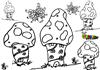 little mushroom village