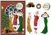 Art Deco Festive Greetings A5