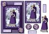 Rich Purple Regency Christmas - 360 DPI