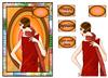 A5 card (Deco No 6b)
