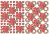 Poinsettia duo background - 360 DPI