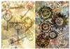 Steampunk Cogs & Keys bg - 360 DPI