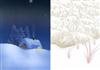WINTER SCENE DUO BACKGROUND
