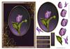 Lilac Tulip Card Front & Decoupage