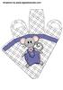 Christmas Mouse Icicle Favor Box