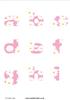 Daisy Chain Pink a-i lowercase