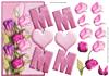 OVER THE SIDE MUM TULIPS With Decoupage