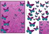 embossed tulip flutters collection