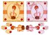 2 square cards (Diva No 1b)