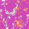 vibrant pink flutter paper