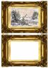 FRAMED WINTER SCENE 3 A5 topper
