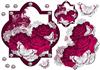 lovely plum rose flutters