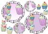 birthday cupcake toppers and tags