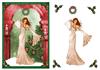 Elegant Christmas A5 + decoupage